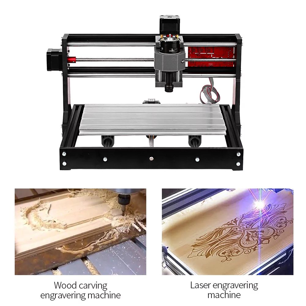 Engraving Machine, Diy Wood Router With Version With Er11 And 30 * 18 With Offline With 300 * 180x40mm Offline With Er11 * 18 30 * Hine 3 Area 300 * 3 Pcb 30*18 - Curated Treasures Market