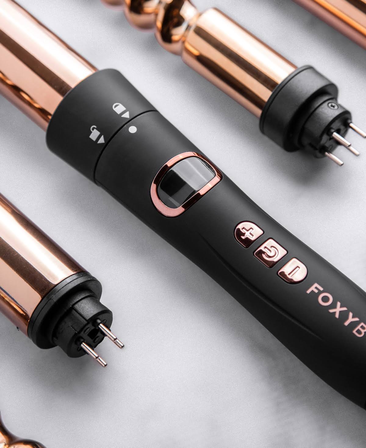 Foxybae Rose Gold 7 in 1 Curling Wand
