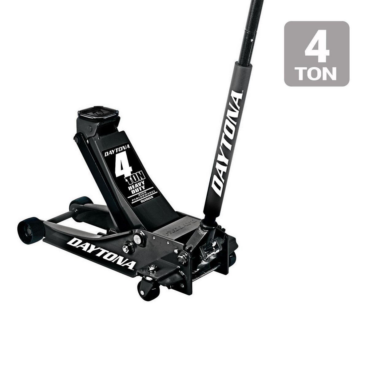 DAYTONA 4 Ton Professional Floor Jack with RAPID PUMP, Blue