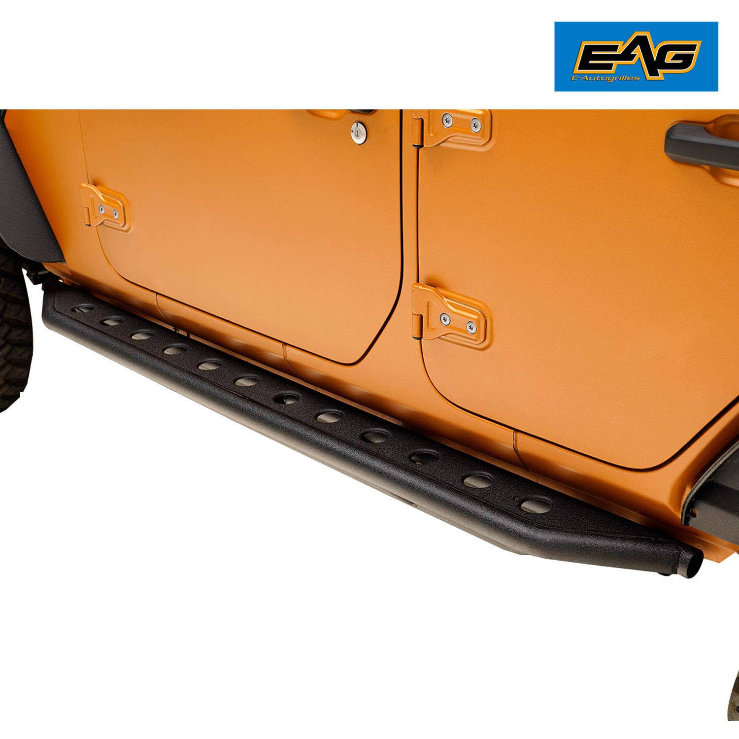 EAG Off-Road Tubular 3 Tube Rock Slider for 18-19 Jeep Wrangler JL 4 Door