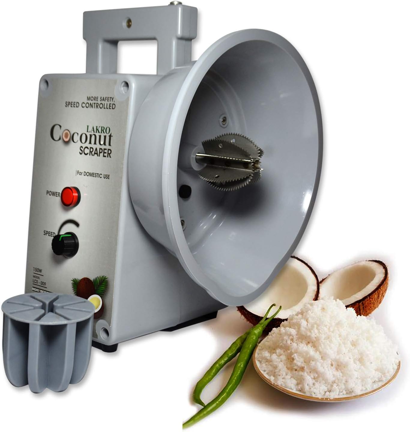 Domestic Electric Coconut Scraper (110v) Model LCS-009