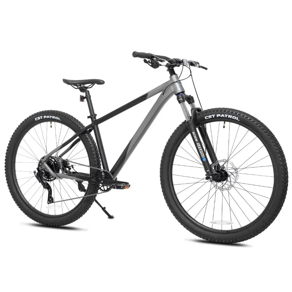 2023 New Kent Bicycles 29" Men's Trouvaille Mountain Bike Large, Black and Taupe - Curated Treasures Market