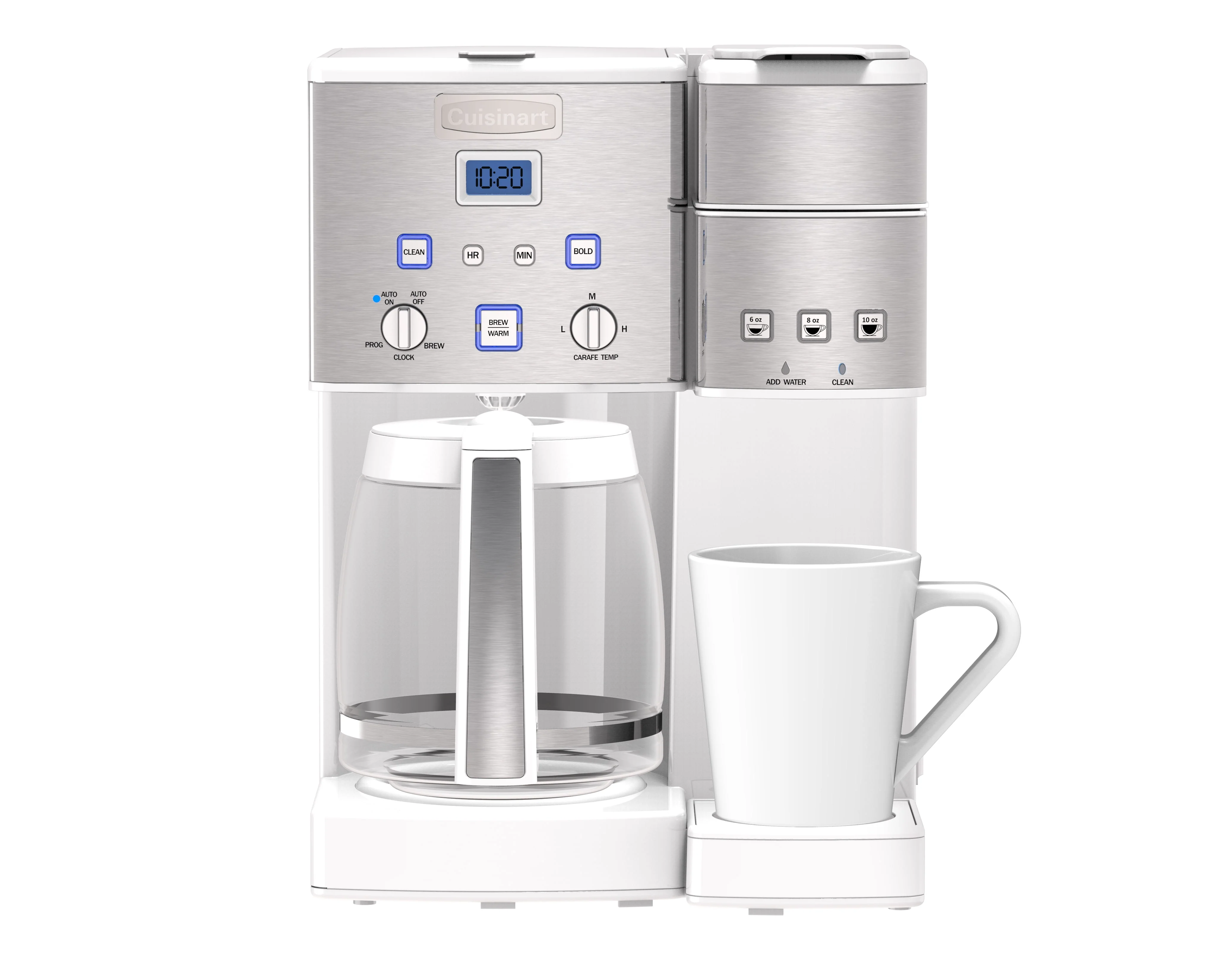 Cuisinart Coffee Center 12 Cup Coffeemaker and Single-Serve Brewer