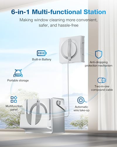 ECOVACS DEEBOT T30S Robot Vacuum and Mop, 11000Pa, ZeroTangle Technology, TruEdge Adaptive Edge Mopping, Hot Water Mop Washing, Self-Emptying, Self Refilling, Auto-Mop Lifting, Obstacle Avoidance