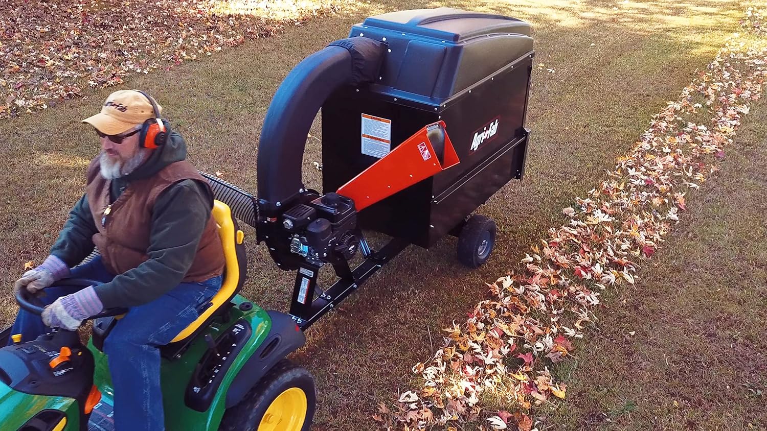 Agri-Fab Inc Lawn Vacuum/Chipper, Black