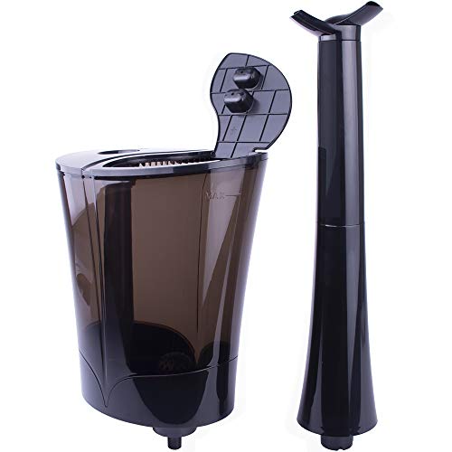 Air Innovations MH-901DA High Capacity & Top Fill Cool Mist Ultrasonic Digital, Black