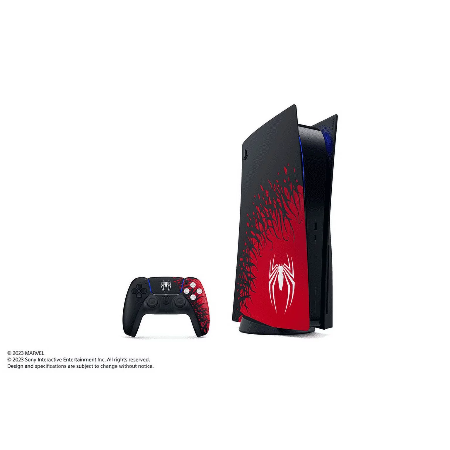 Newest 2023 TEC Sony PlayStation_PS5 Gaming Console(Disc Version) with Marvel’s Spider-Man 2 Bundle Limited Edition