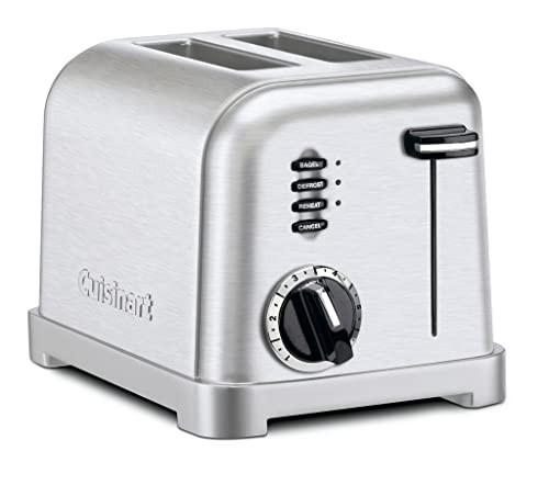 Cuisinart TOB-40N Custom Classic Toaster Oven Broiler, Brushed Stainless and Black