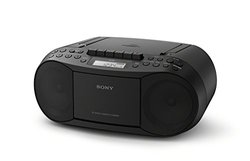 Sony CFDS70B.CEK Classic CD and Tape Boombox with Radio - Black