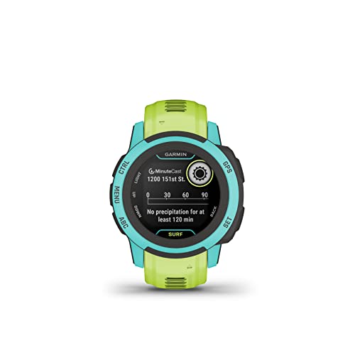 Wearable4U Garmin Instinct Crossover Solar Tactical Edition, Rugged Hybrid Smartwatch, Tactical-Specific Features, Analog Hands and Digital Display 1.27 in, Black E-Bank Bundle