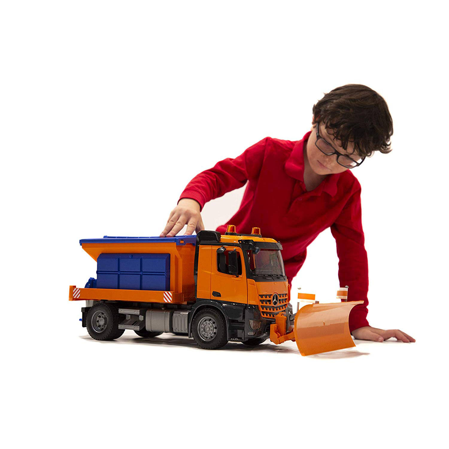 Bruder MB Arocs Snow Plow Truck