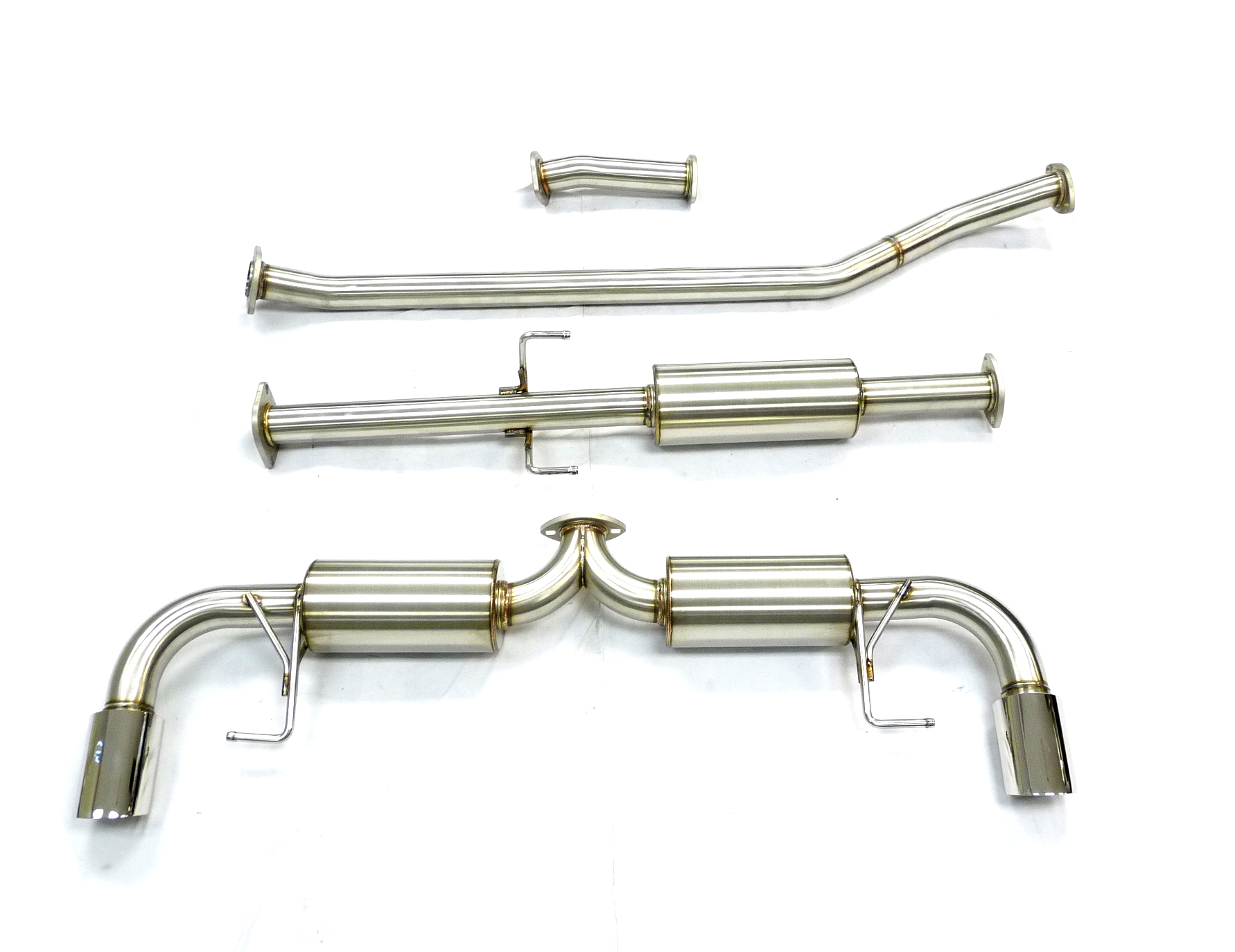 Stainless Catback Exhaust Fits 2014-2017 Mazda 6 2.0L/2.5L SKYACTIV-G I4 By OBX