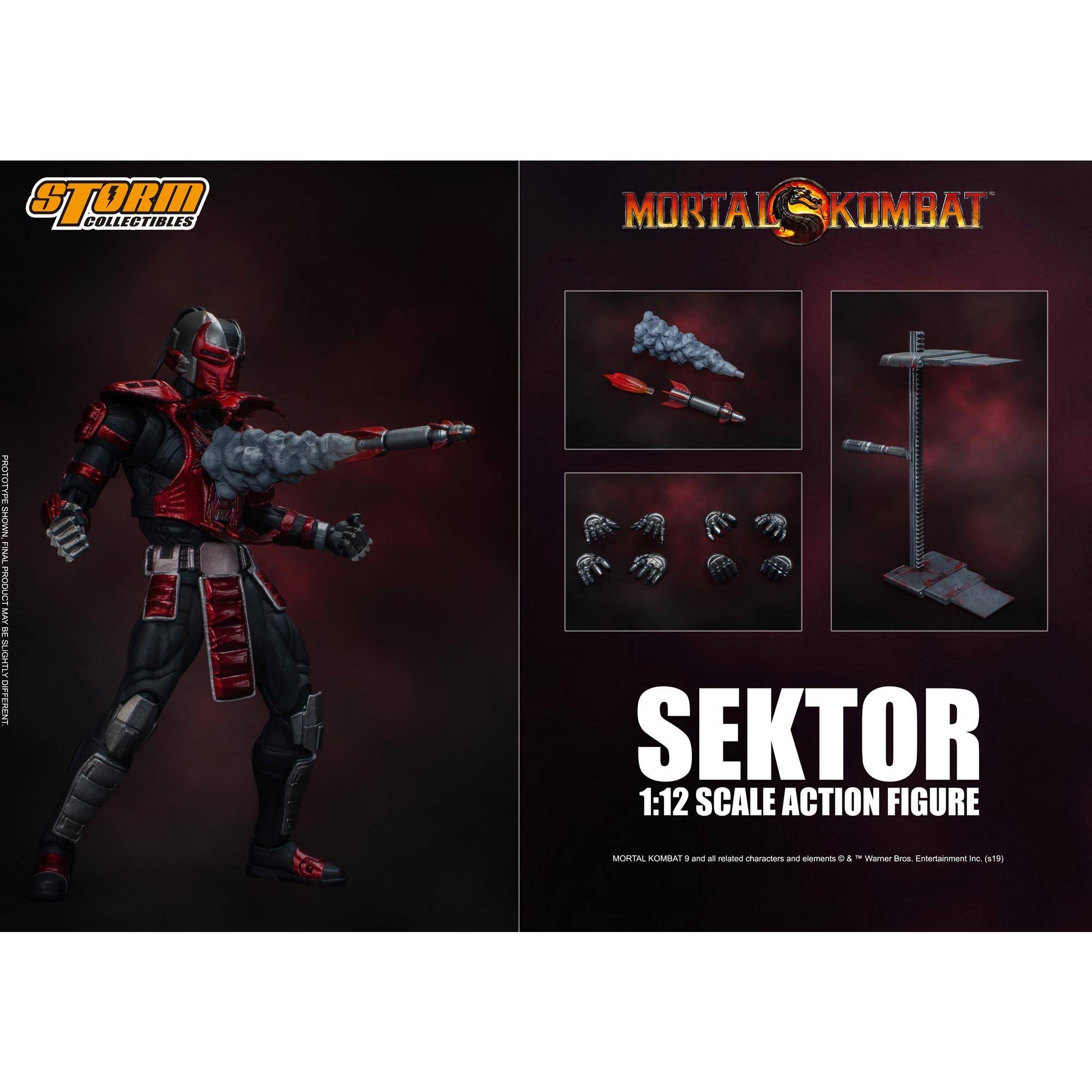 Storm Collectibles Mortal Kombat Sektor Action Figure