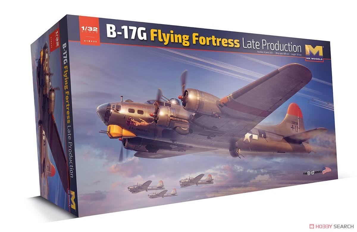 1/32 Scale B-17G Flying Fortress Late Production
