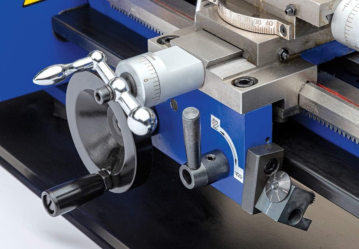 Eastwood Benchtop Mini Metal Variable Speed Lathe 7" x 12" Drilling Machine