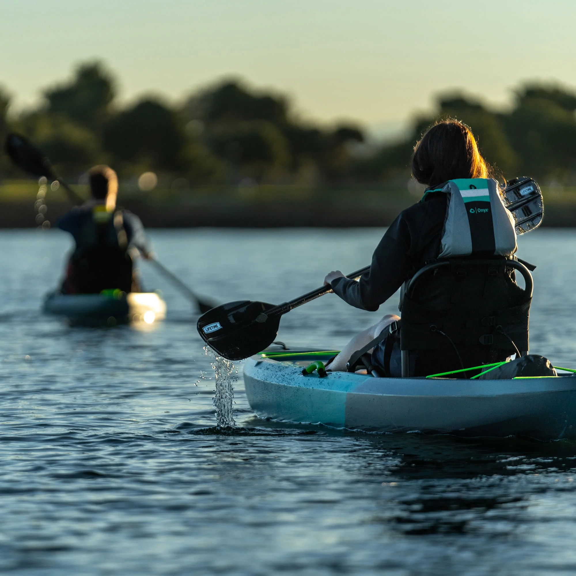 Lifetime Tahoma Pro 123 inch Sit-on-Top Kayak, Aurora Fusion (91191)