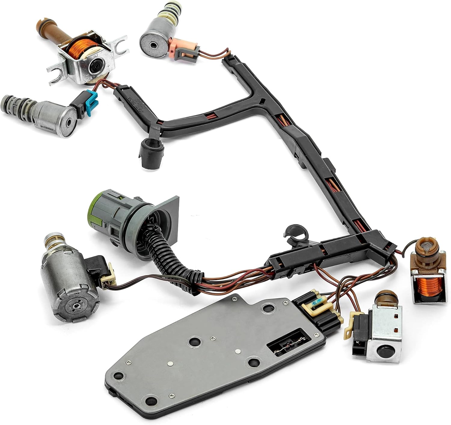 4L60E Transmission Master Solenoid Kit Compatible with 1993-2006 GM EPC Shift TCC 3-2 PWM