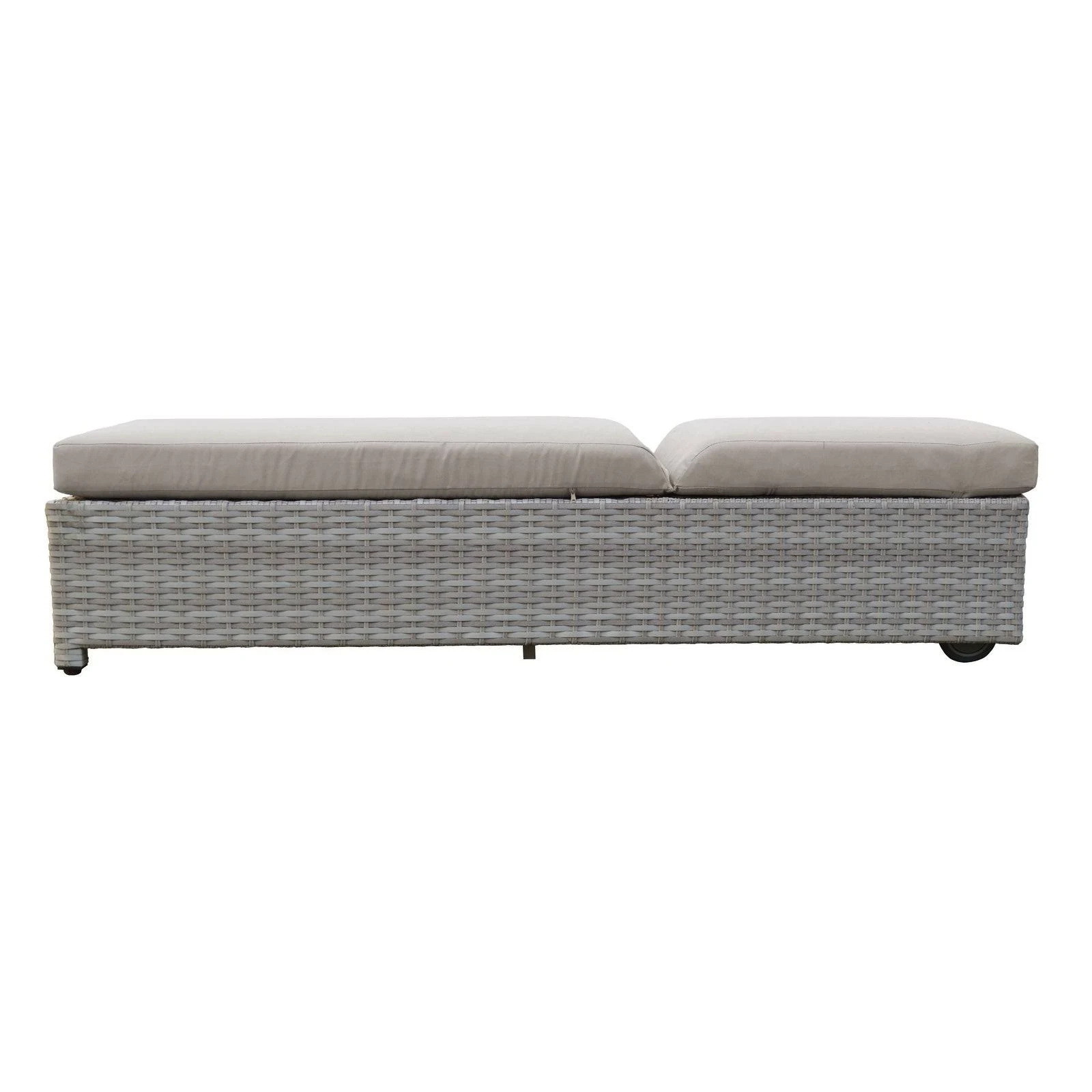 TK Classics Fairmont Collection FAIRMONT-W-2x Set of 2 Chaises - 1 Set of Beige