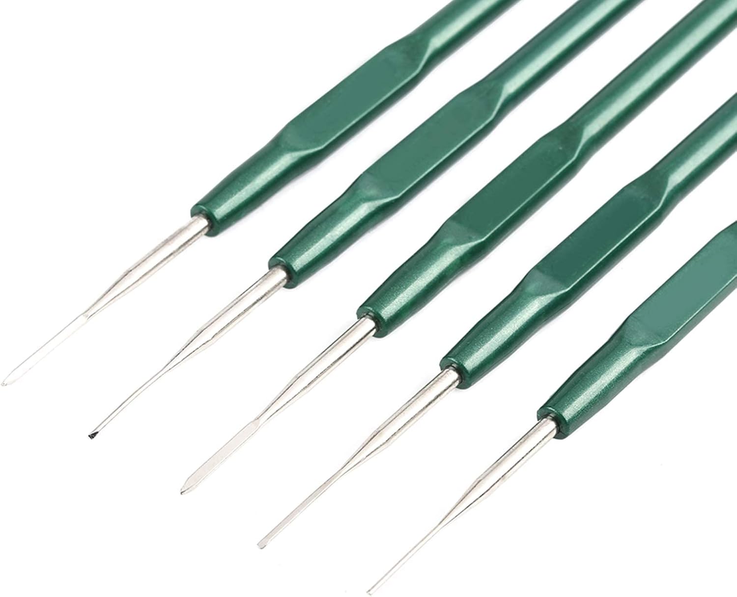 5pcs Automotive Terminal Removal Kit Car Wiring Depinning Key Tool Electrical Plug Crimp Connector Harness Pin Extractor Dismount