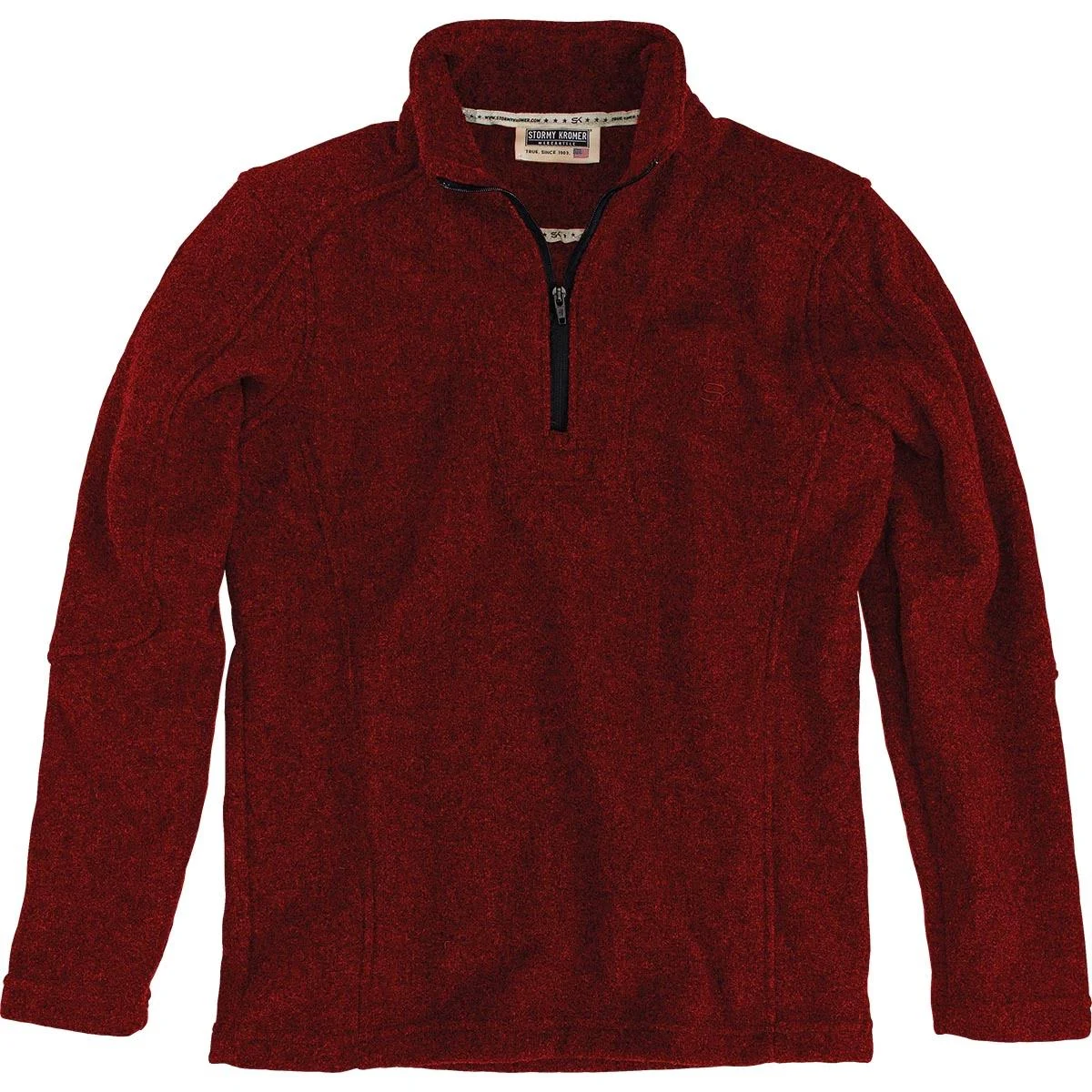 Stormy Kromer Men&s The Woolover for Him Barn Red
