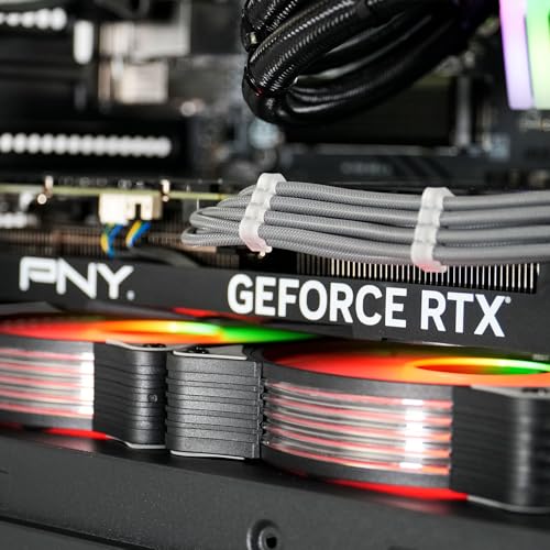ViprTech Reaper 3.0 Liquid-Cooled PC - AMD Ryzen 7 7700 (5.3Ghz Turbo), RTX 4070 Super 12GB, 32GB DDR5 6400, 2TB NVMe SSD, 800W Gold, VR-Ready, WiFi BT, Win 11, Gaming Desktop Computer Black