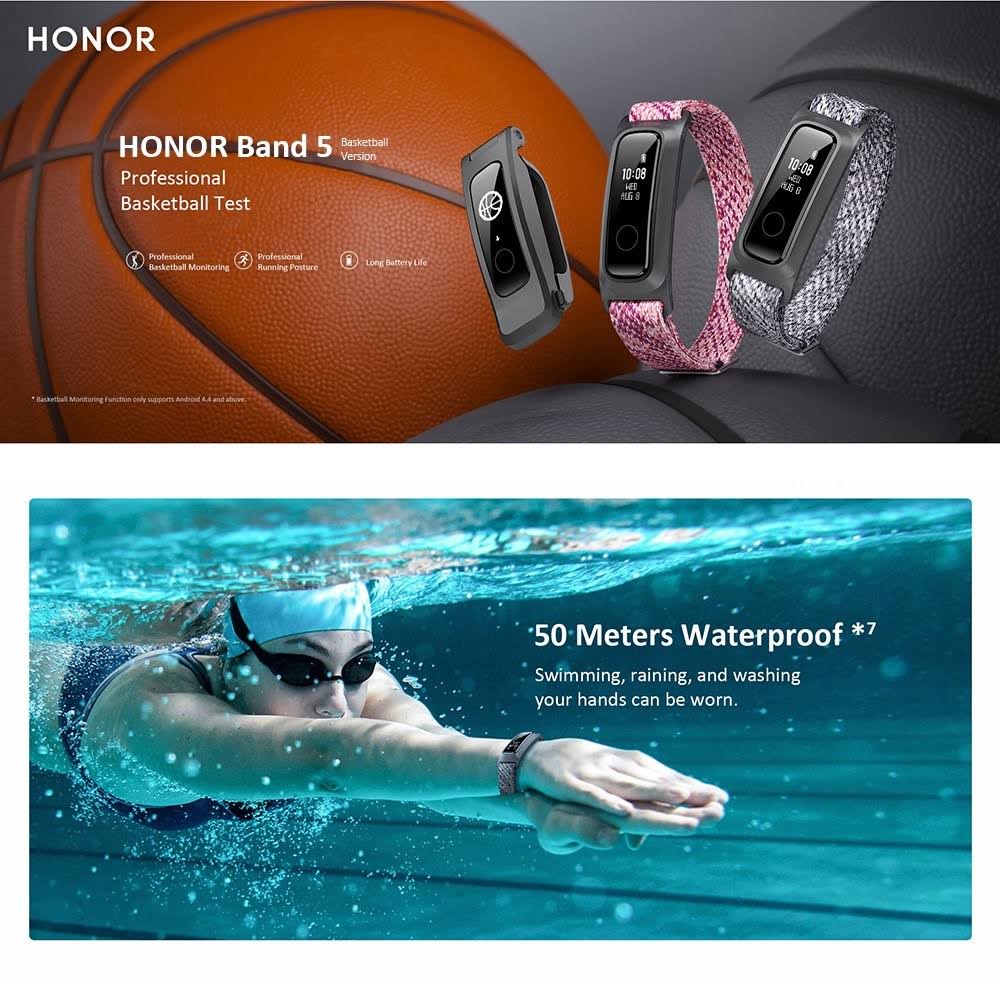 Honor Band 5 Basketball Version (Global versie)