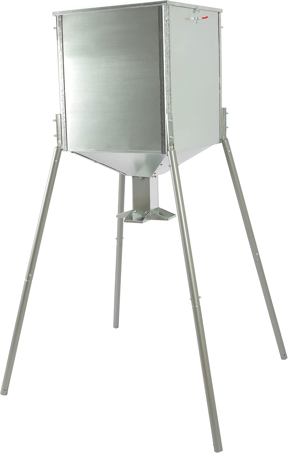 HECASA Big Game Gravity Deer Feeder Galvanized Steel Hunting w/o Foot Kit -450 LB