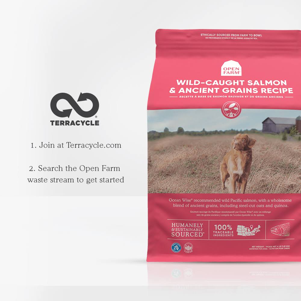 Open Farm Wild Caught Salmon u0026 Ancient Grains Dry Dog Food, 22 lbs