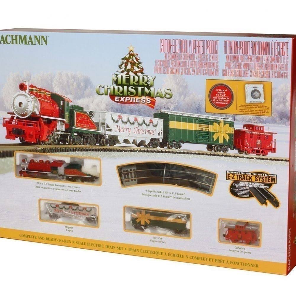 Bachmann Trains BAC24027 N Scale Merry Christmas Express Train Set