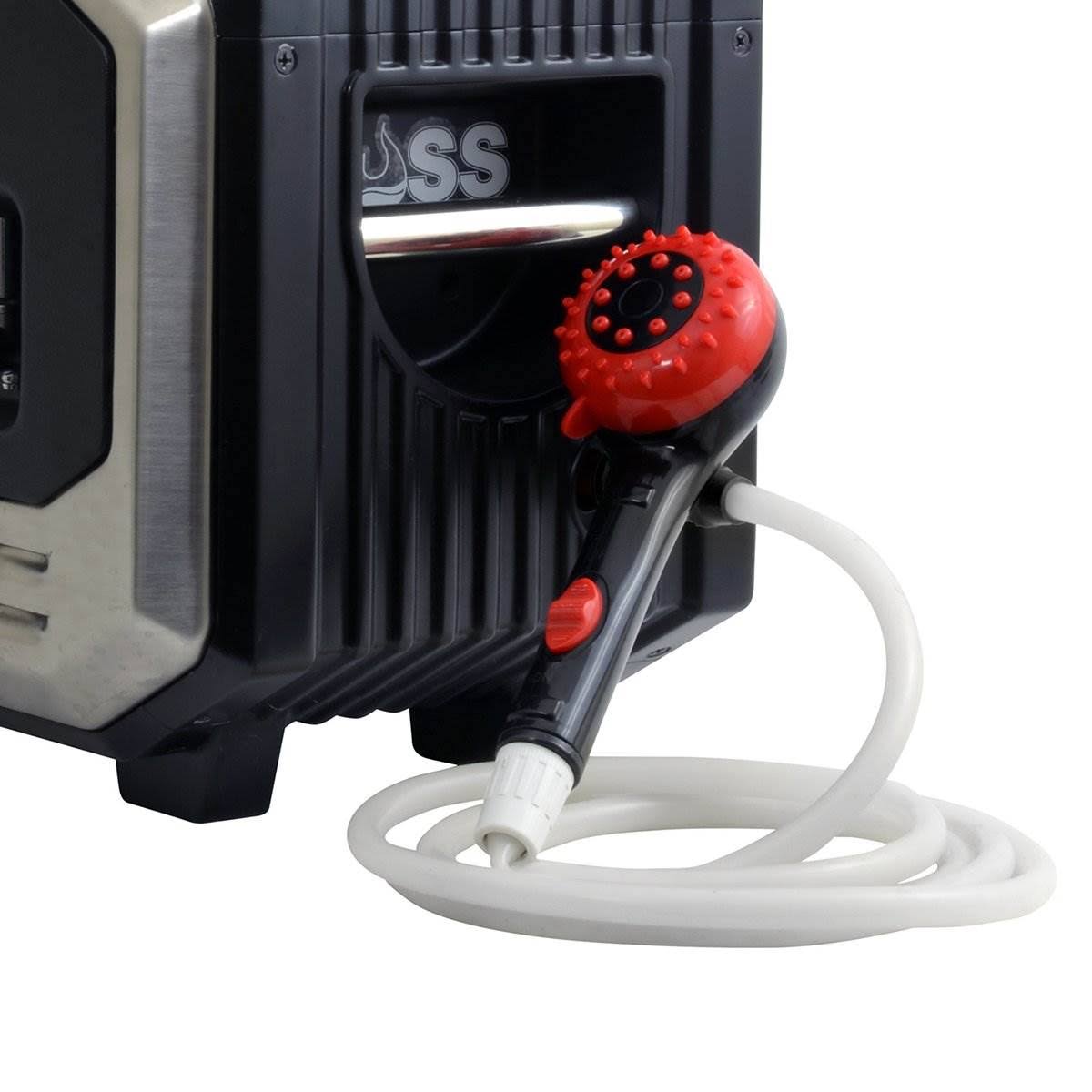 Mr. Heater BOSS-XCW20 Basecamp Battery Operated Shower System, Black