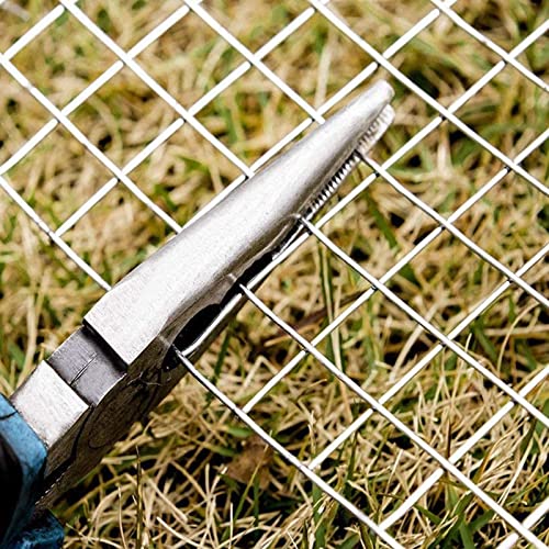Chicken Wire Mesh for Gardening- Rust-Proof Galvanized Wire Net- Poultry Fence for Chicken, Deer, Rabbits, Safety Construction Fence