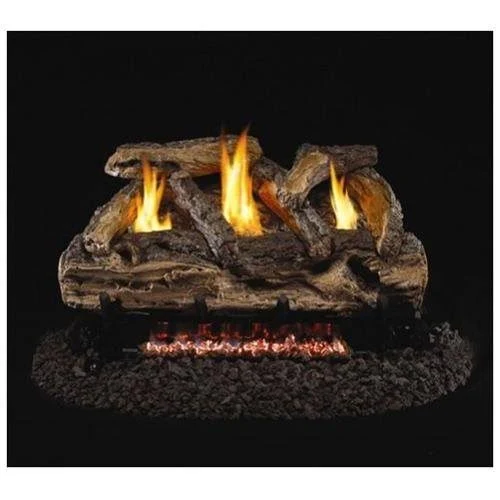 Real Fyre Vent-Free Split Oak GAS Logs - 24x22