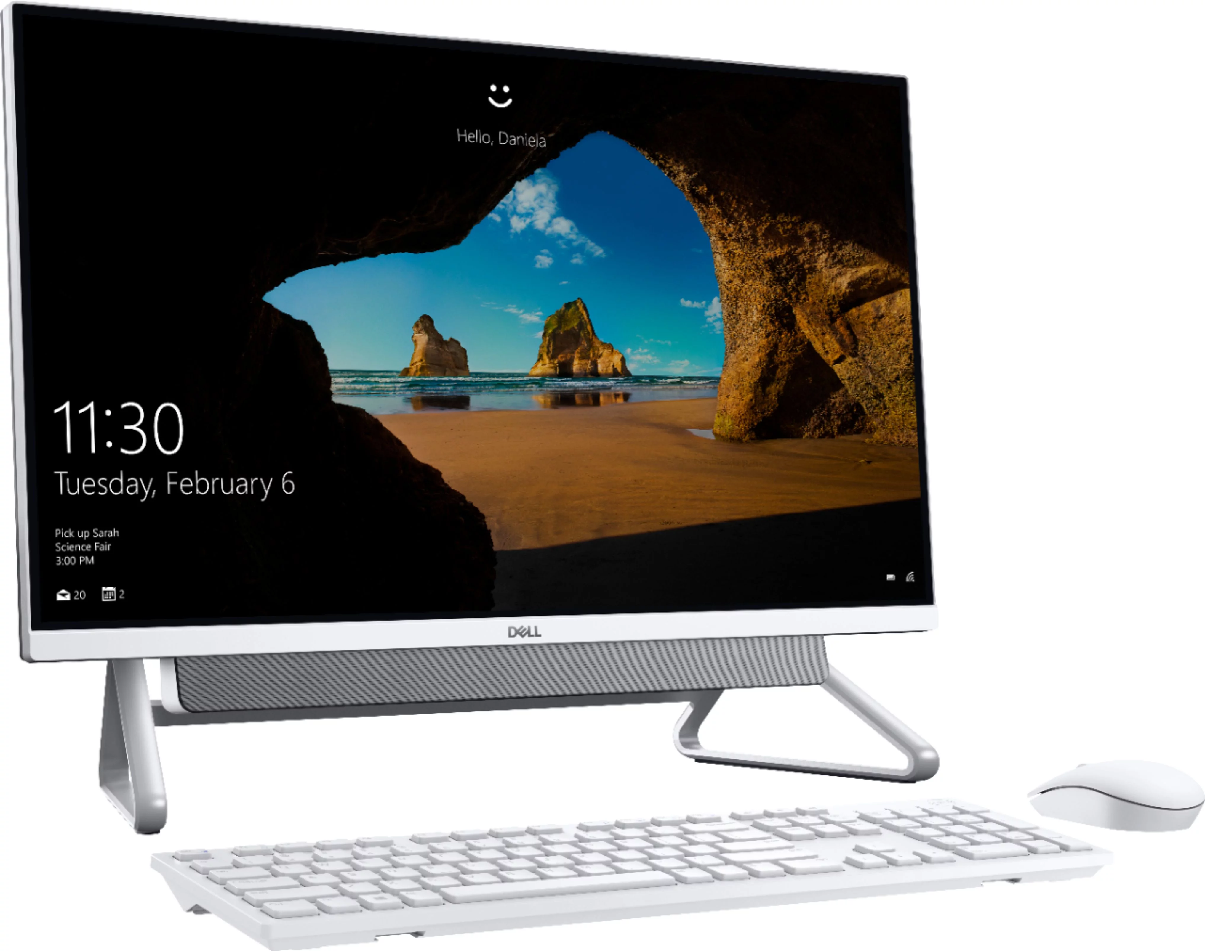 Dell Inspiron 27 7000 7700 All-In-One Desktop Computer 27" FHD Touchscreen 11th Gen Intel 4-Core i7-1165G7 16GB RAM 1TB SSD USB-C HDMI WiFi6 MaxxAudio Pop-up Webcam Win10