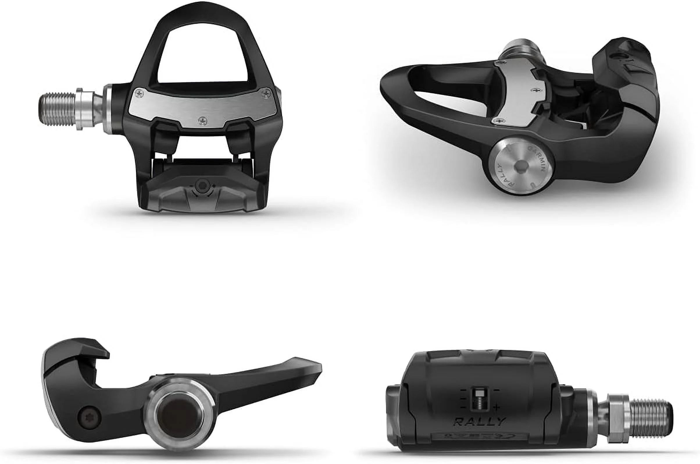 Garmin Rally RK100, Single-Sensing Power Meter with Six Degree Float replacement Cleats and Wearable4U Bike Multi-Tool Bundle