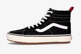 Vans SK8-HI MTE-1 Shoes, Black/True White, 11.5 US / 13 US