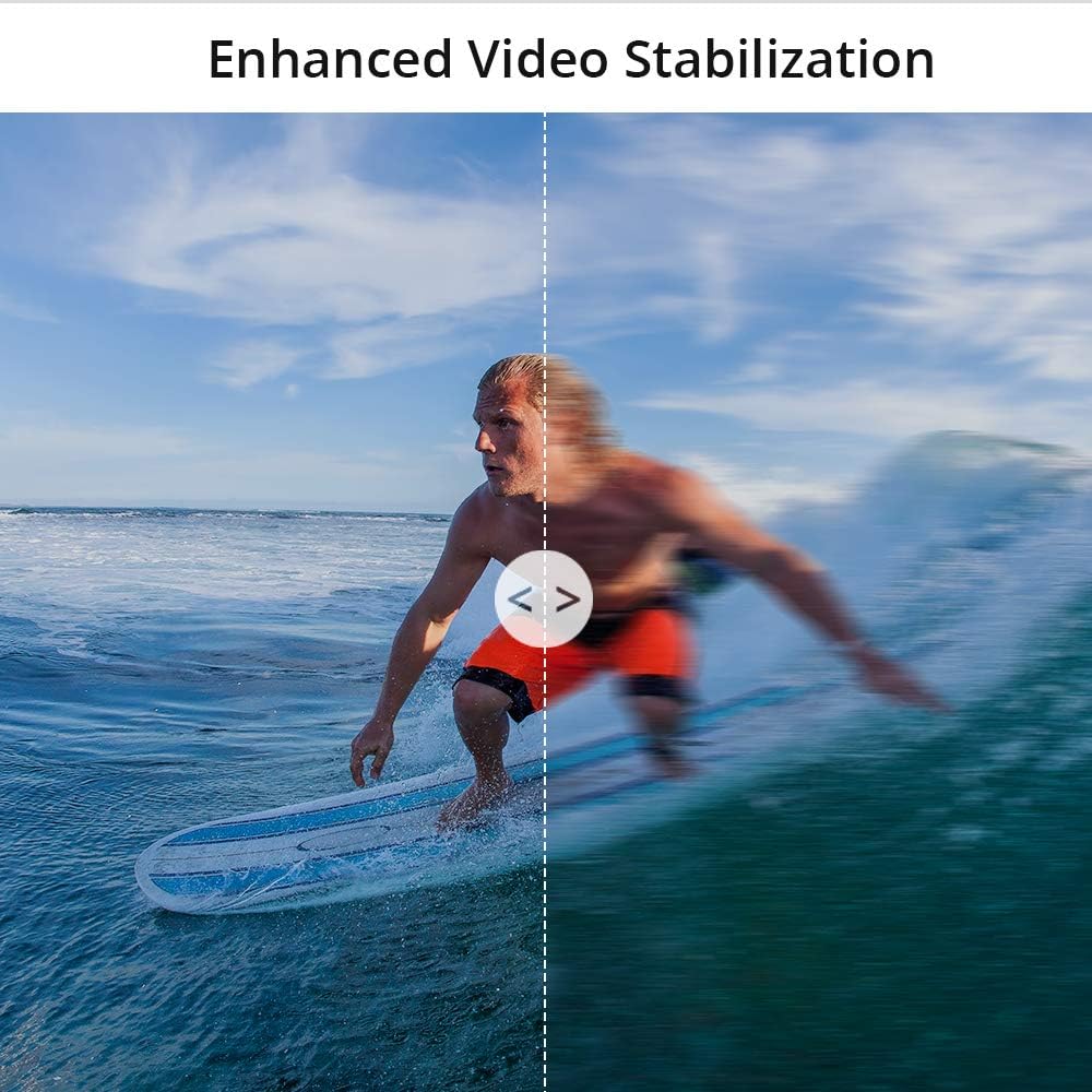 AKASO Brave 7 LE 4K30FPS 20MP WiFi Action Camera with Touch Screen EIS 2.0 Zoom Remote Control 131 Feet Waterproof Camera Support External Microphone with 64GB U3 MicroSDXC Memory Card (Bundle)