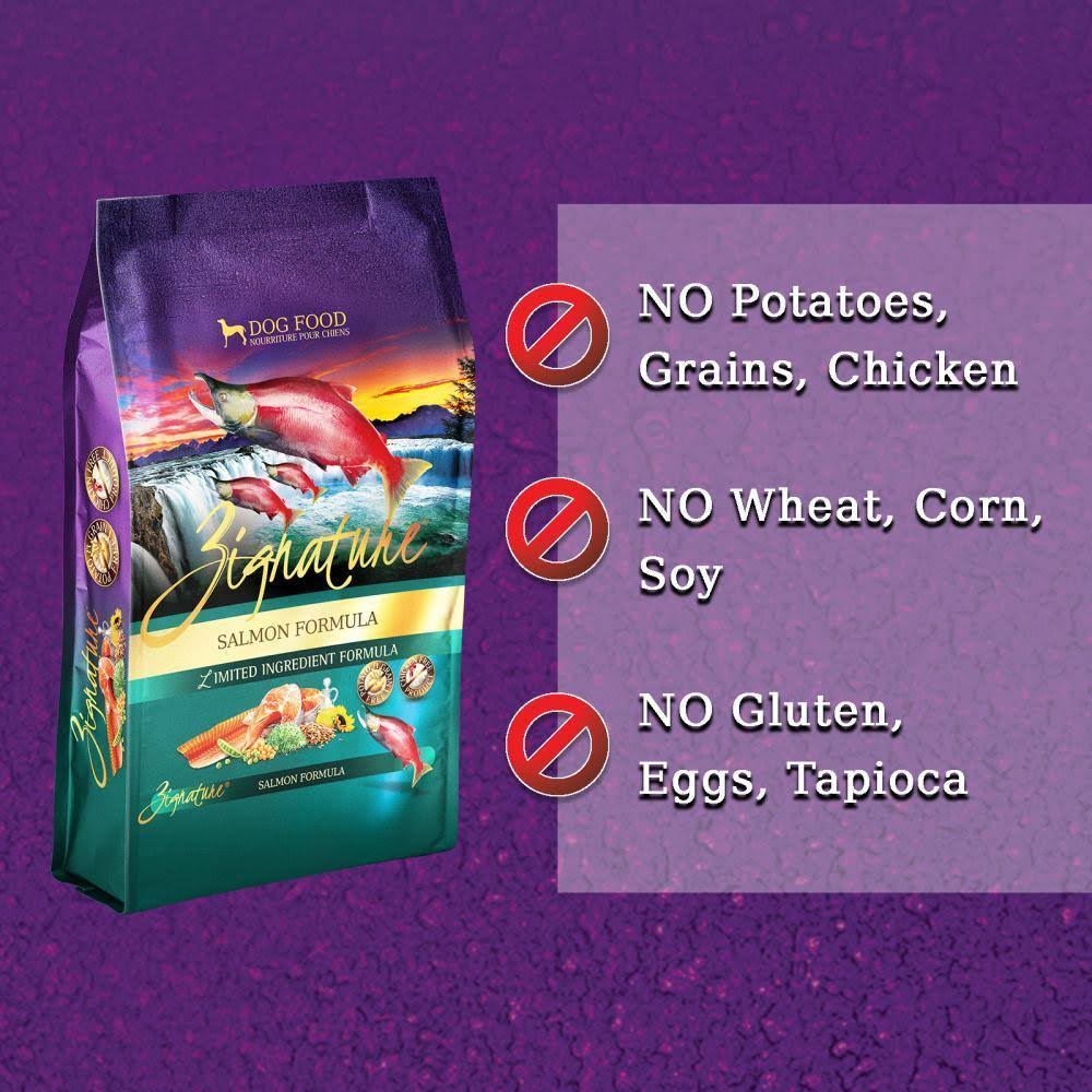 Zignature Limited Ingredient Salmon Formula Dry Dog Food 27-lb