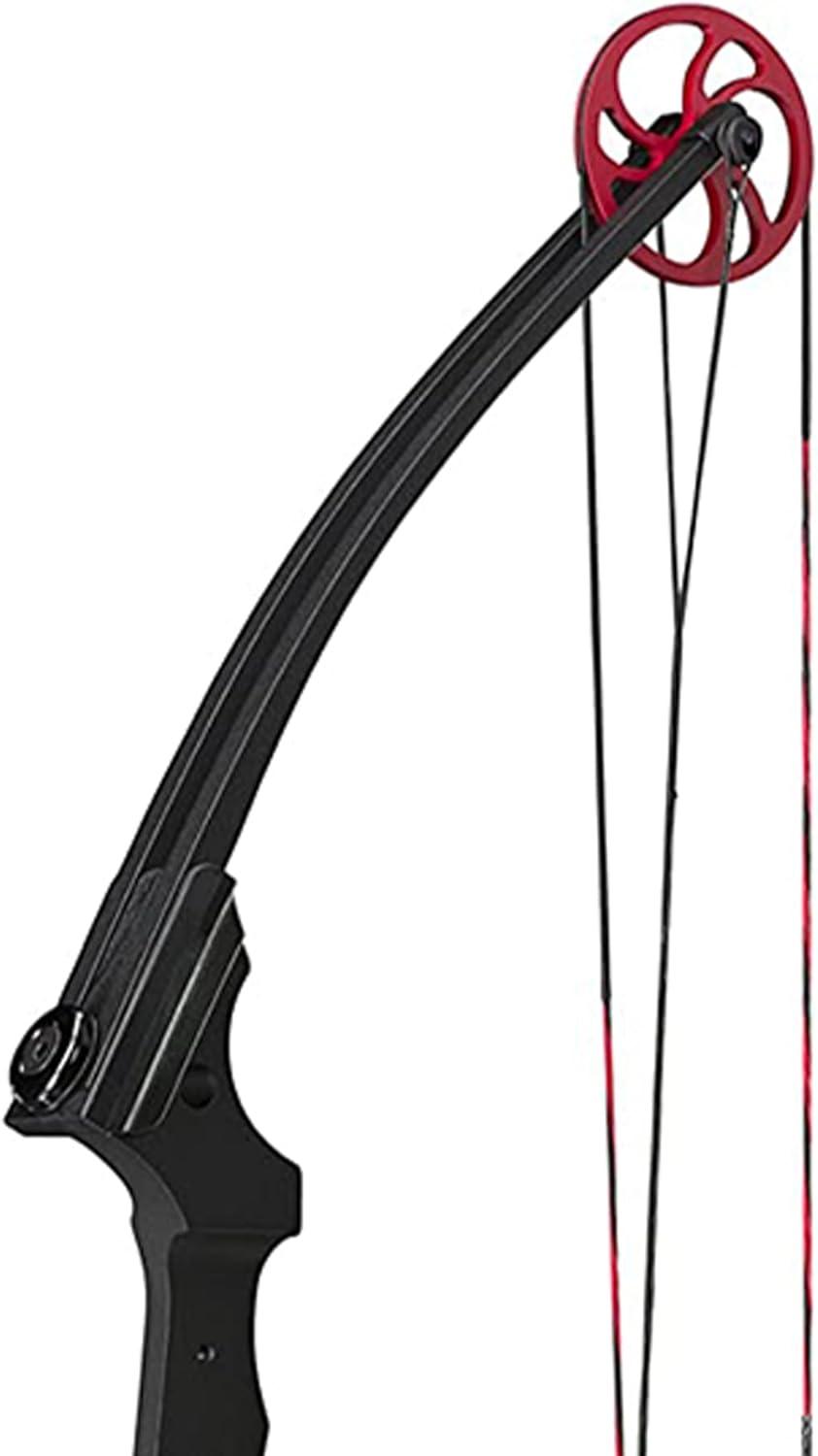 Genesis Archery Original Adjustable Preassembled Lightweight Durable Right-Handed Compound Bow for Beginners and Experts, Black (2 Pack)