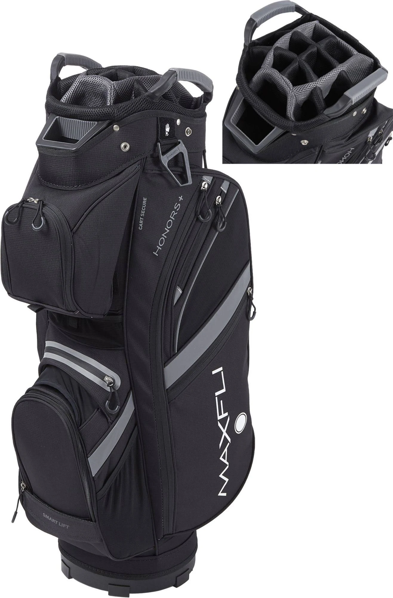Maxfli 2019 Honors Plus Golf Cart Bag, Men&s, Black