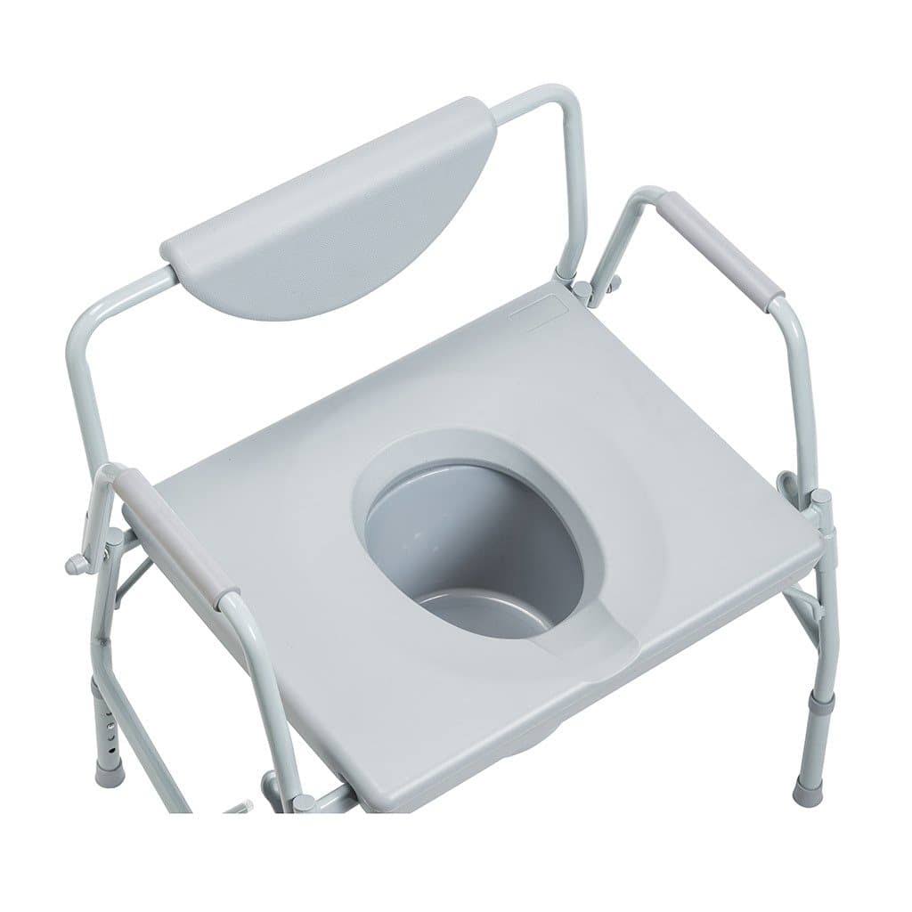 Drive Medical Deluxe Bariatric Drop Arm Commode.