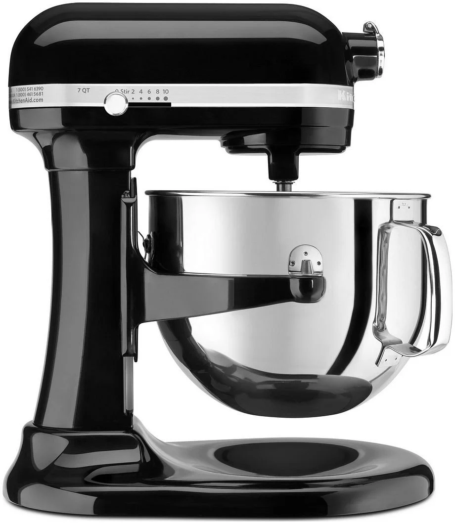 KitchenAid 7-Quart Pro Line Bowl-Lift Stand Mixer | Onyx Black + Flex Edge Beater
