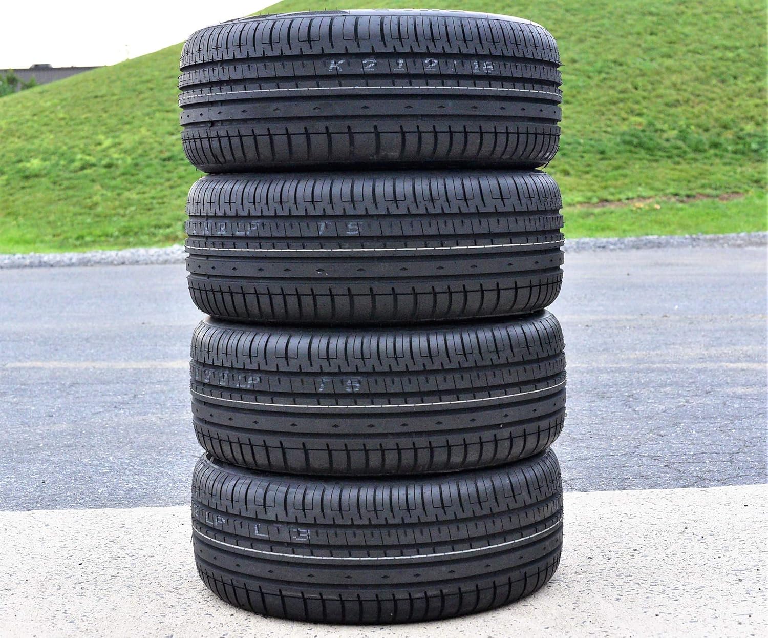 Accelera Phi-R All-Season High Performance Radial Tire-205/50R15 205/50ZR15 89W Load Range XL 4-Ply