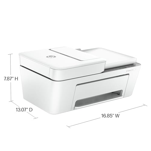 HP DeskJet 4255e Wireless All-in-One Color Inkjet Printer, Scanner, Copier, Best-for-Home, 3 Month Instant Ink Trial Included (588S6A)