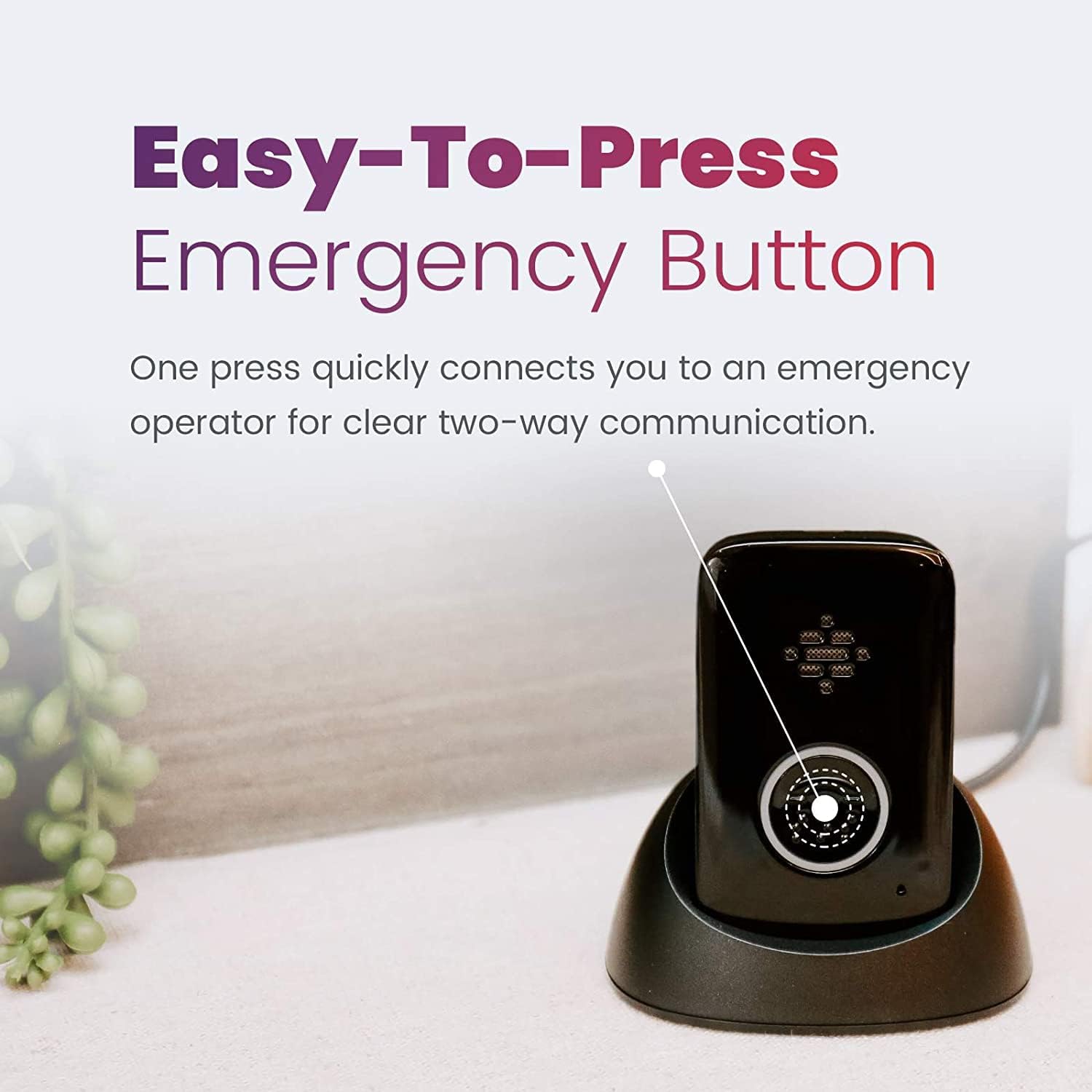 Medical Guardian On-The-Go Alert Button for Seniors — Water Resistant Medical Alert Call Button — 24/7 Wireless Emergency Button with Clear Two-Way Speaker — 4G LTE Cellular (1 Month Included) Pack of 2