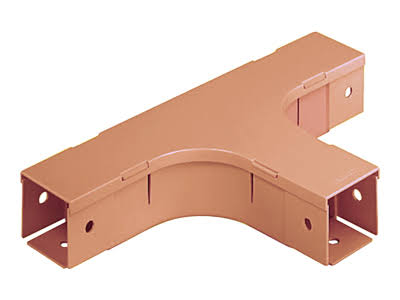 Panduit Fiber-Duct System Fittings - Cable raceway tee fitting - orange