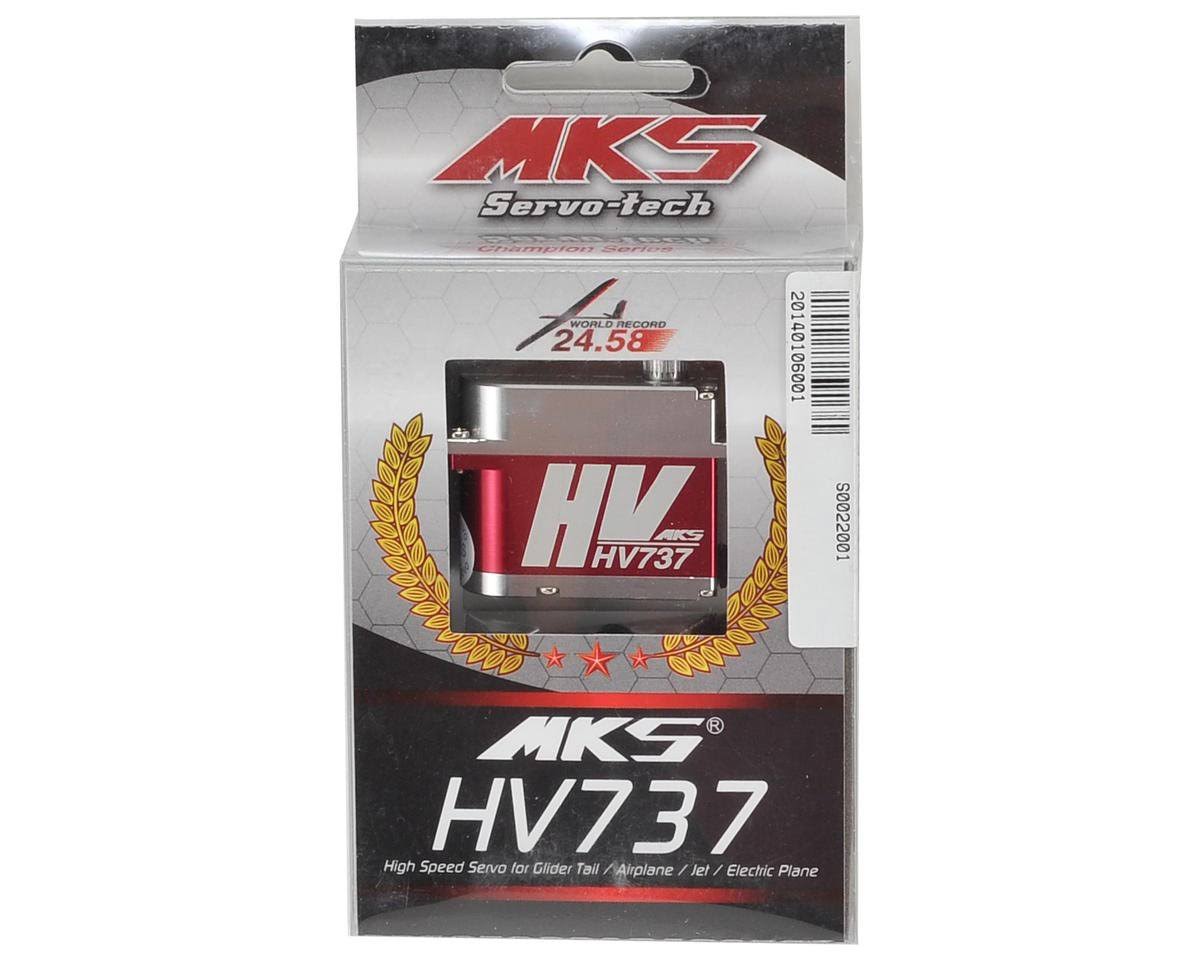MKS Servos HV737 Titanium Gear High Speed Servo w/Alumi... - MKS-HV737