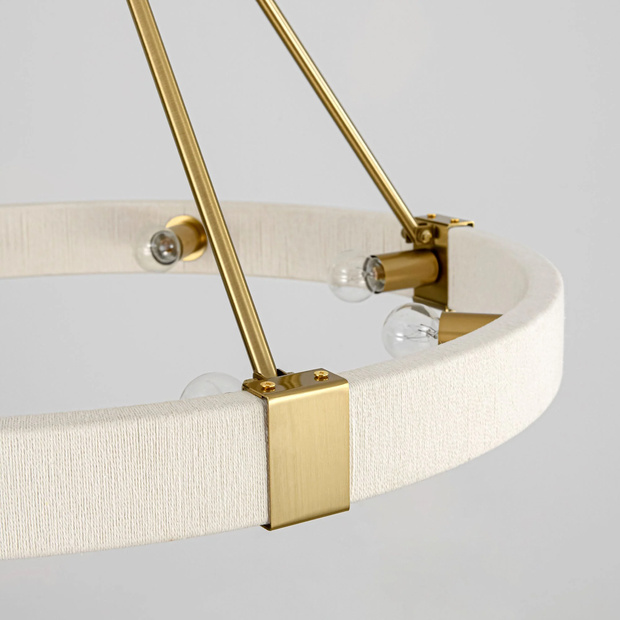 Velroa 8-Light Dimmable Fabric Boho Ring Chandelier (27)