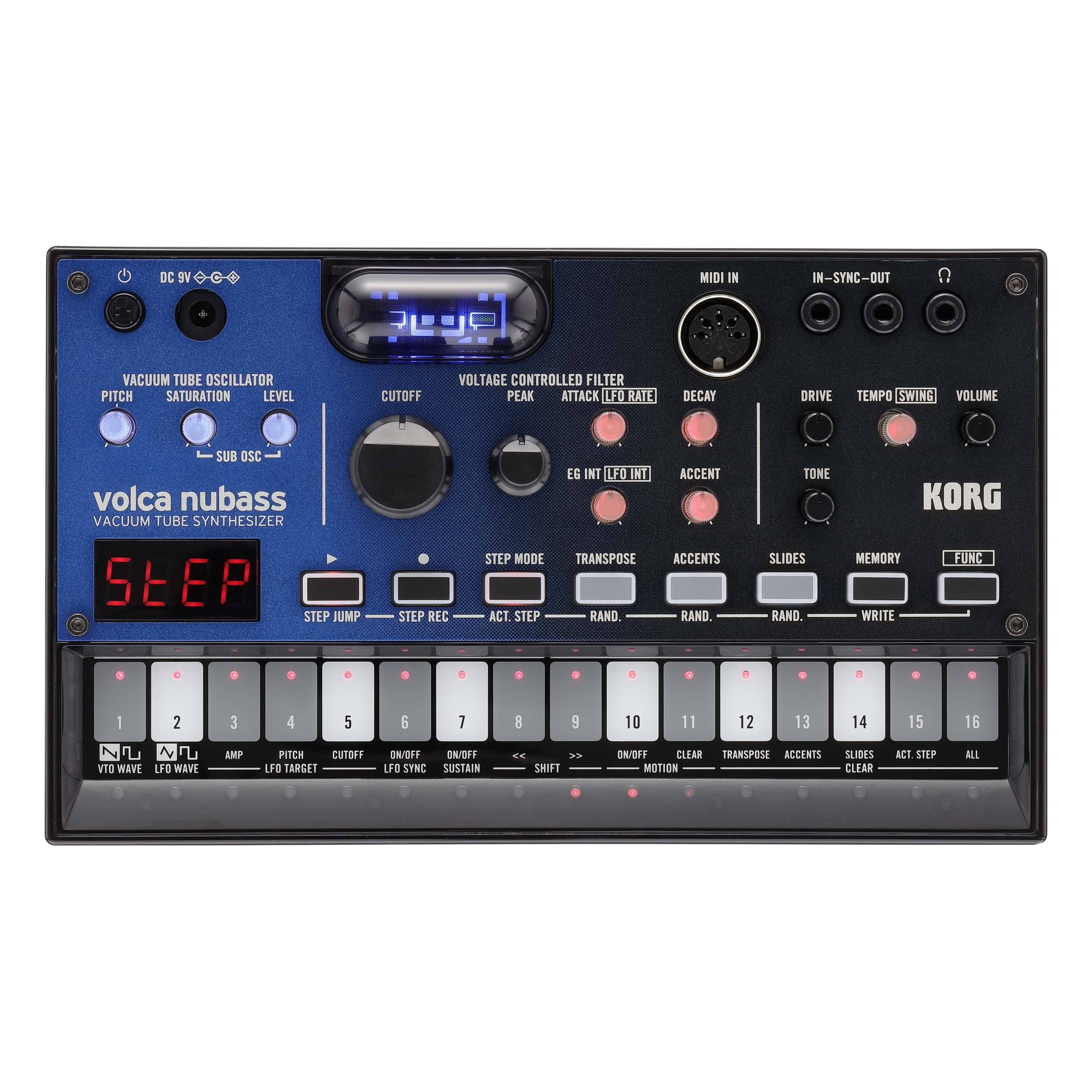 Korg Volca Nubass - Vacuum Tube Synthesizer