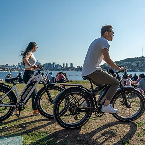 Himiway Cruiser Electric Bike, 750W 60MI 48V 17.5Ah Battery 26"x4" Fat Tire,25MPH Top Speed, 7 Speed, 350LBS Payload,UL Certified