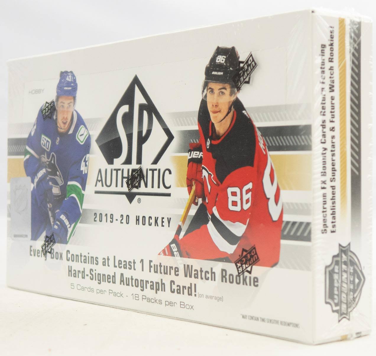 2019-20 Upper Deck SP Authentic Hockey Hobby Box